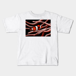 Clownfish and anemone Kids T-Shirt